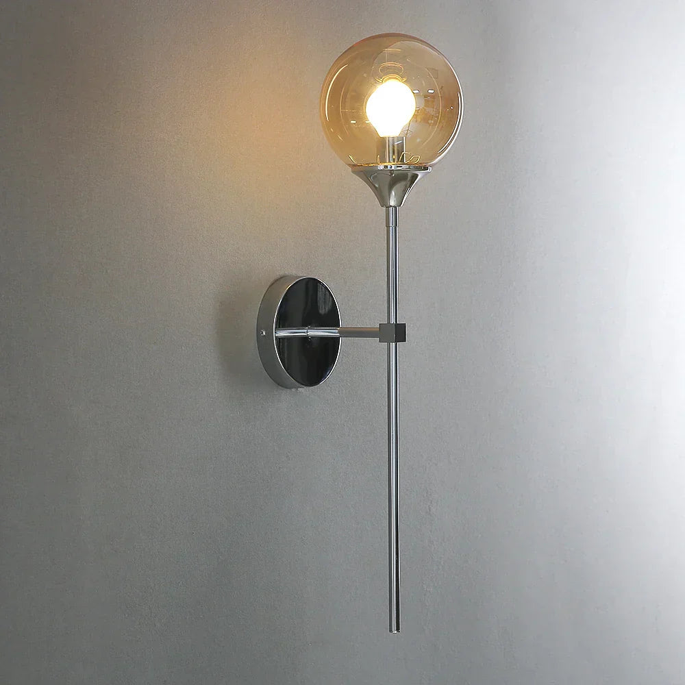 Scandinavian Modern Glass Wall Sconce