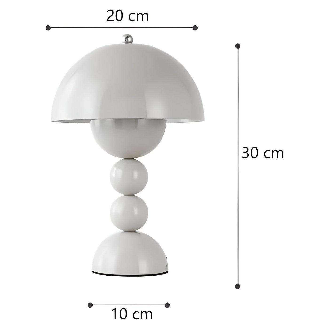 Dimmable Scandinavian LED Table Lamp with Adjustable Brightness