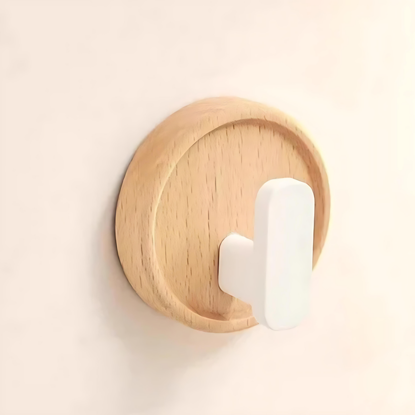 Nordic Solid Walnut Wood Wall Hook