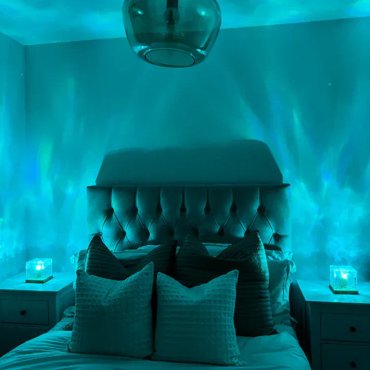 LED Aurora Projector Lamp with 16 Color Options