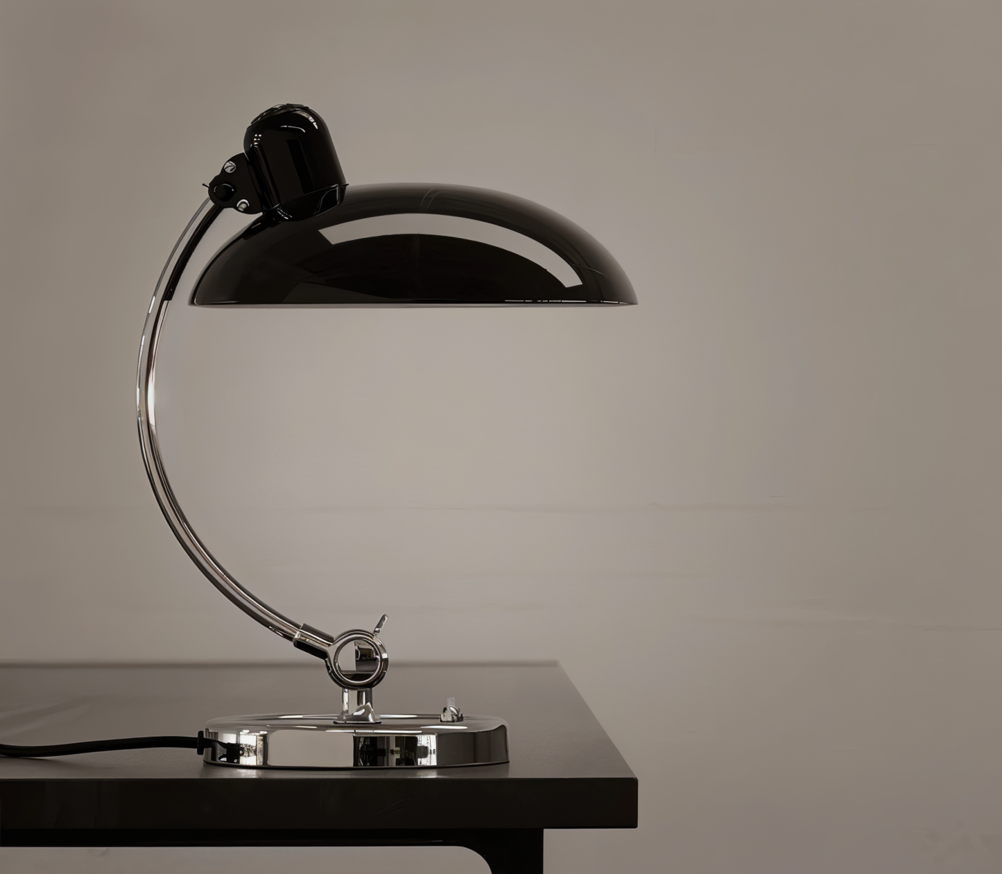 Adjustable Vintage Iron Dome Table Lamp for Desk and Reading