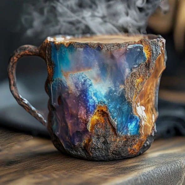 Crystal Quartz Glass Coffee Mug 200ml