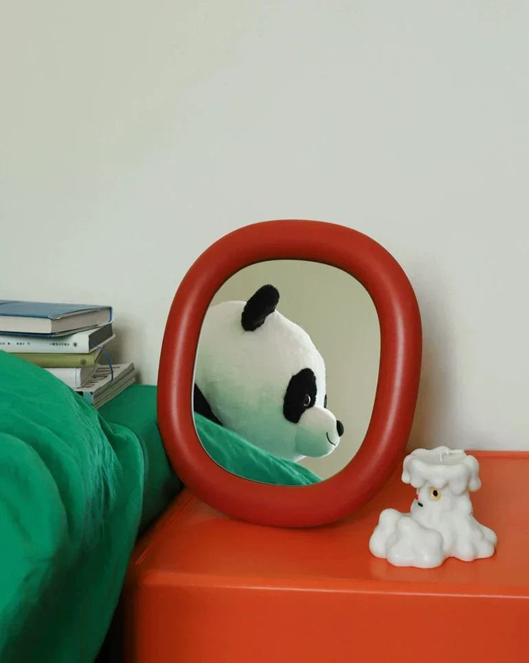 Contemporary Bubble Frame Seeker Mirror