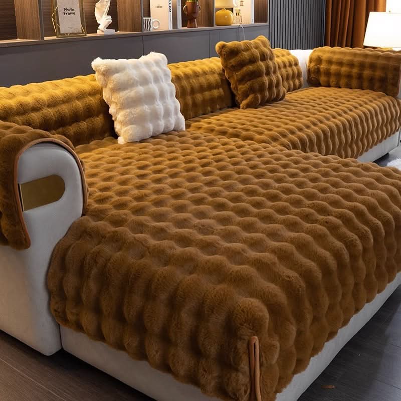 Non-Slip Sofa Cover for Pets and Families, Machine Washable