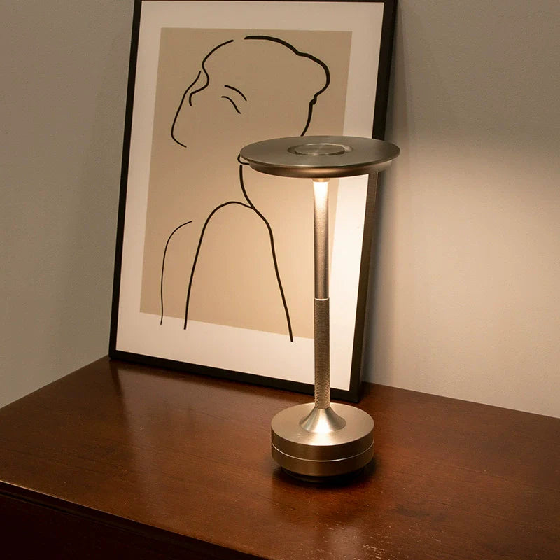 Vintage Industrial USB Rechargeable Table Lamp