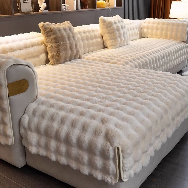 Non-Slip Sofa Cover for Pets and Families, Machine Washable