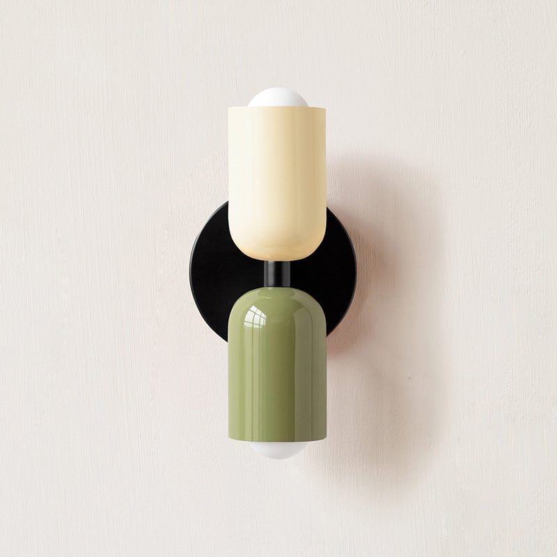 Modern Metal Up Down Wall Light 9 Inch