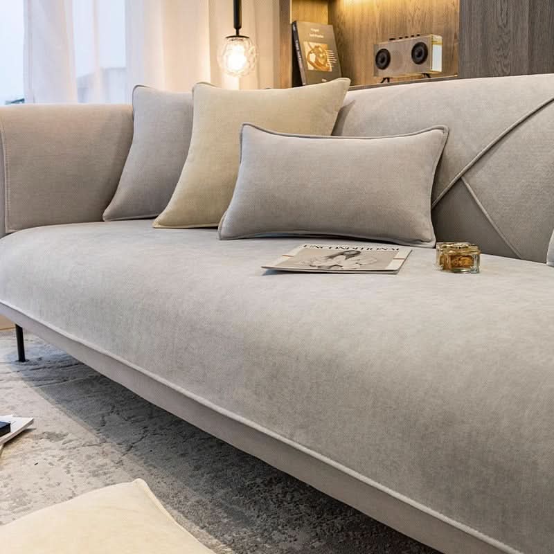 Stylish Machine-Washable Sofa Cover in Premium Soft Fabric