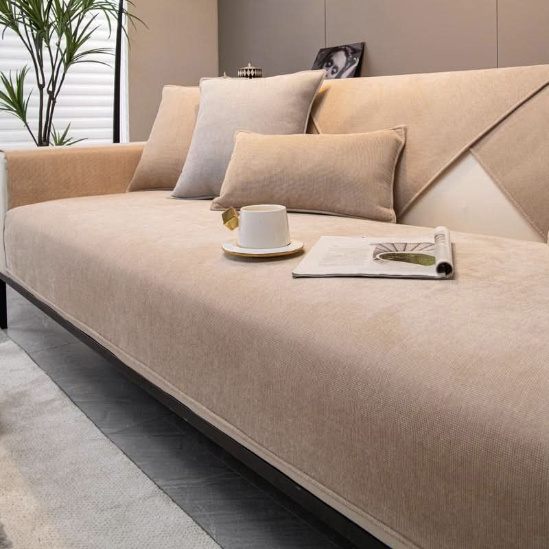 Stylish Machine-Washable Sofa Cover in Premium Soft Fabric