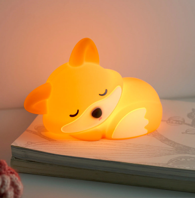 Fox Silicone Tap Control Night Light