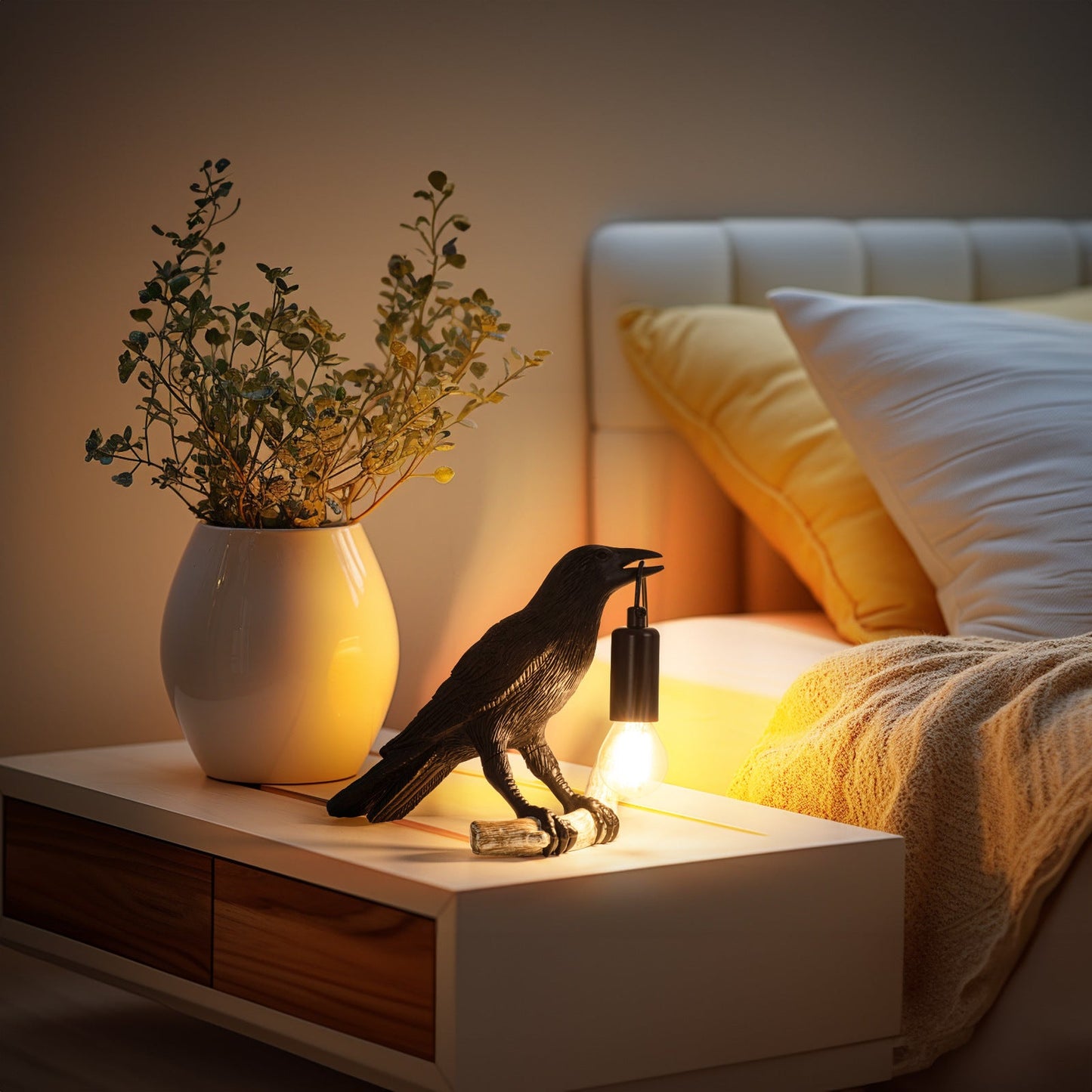 Creative Bird Table Lamp Mini Night Light