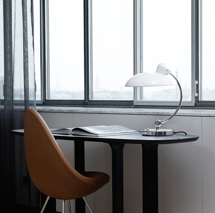 Bauhaus Style Metal Table Lamp Replica