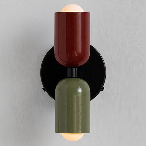 Modern Metal Up Down Wall Light 9 Inch