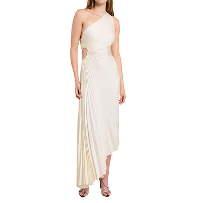 Zerina - Pleated Elegance Dress