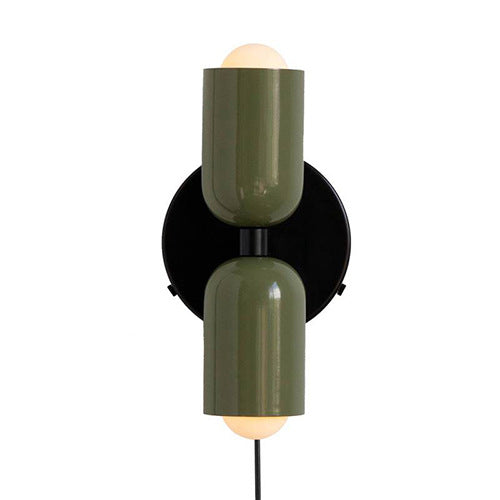 Modern Metal Up Down Wall Light 9 Inch