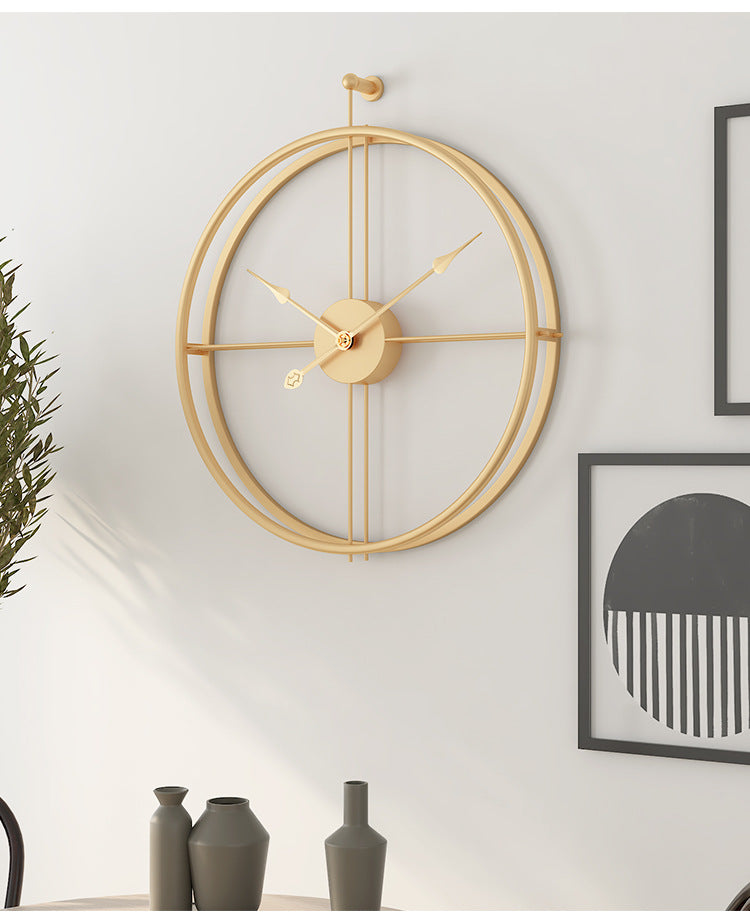 Nordic Minimalist 20-Inch Silent Wall Clock