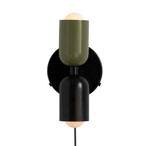 Modern Metal Up Down Wall Light 9 Inch