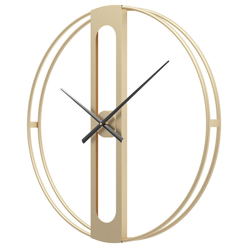 Nordic 20-Inch Silent Wall Clock in Iron