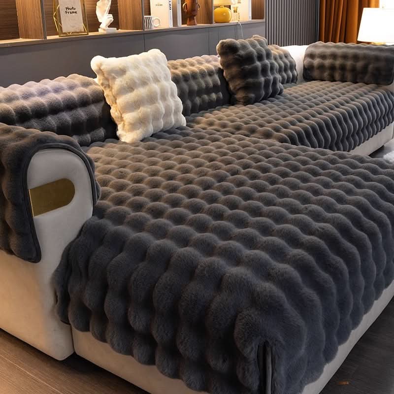 Non-Slip Sofa Cover for Pets and Families, Machine Washable