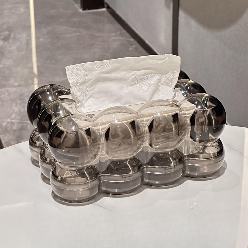 Artistic Acrylic Tissue Box with Modern Design