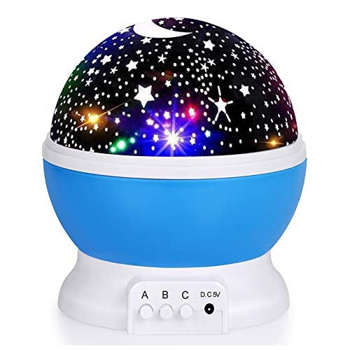 Star Projecting Night Light Sphere with Colorful Settings