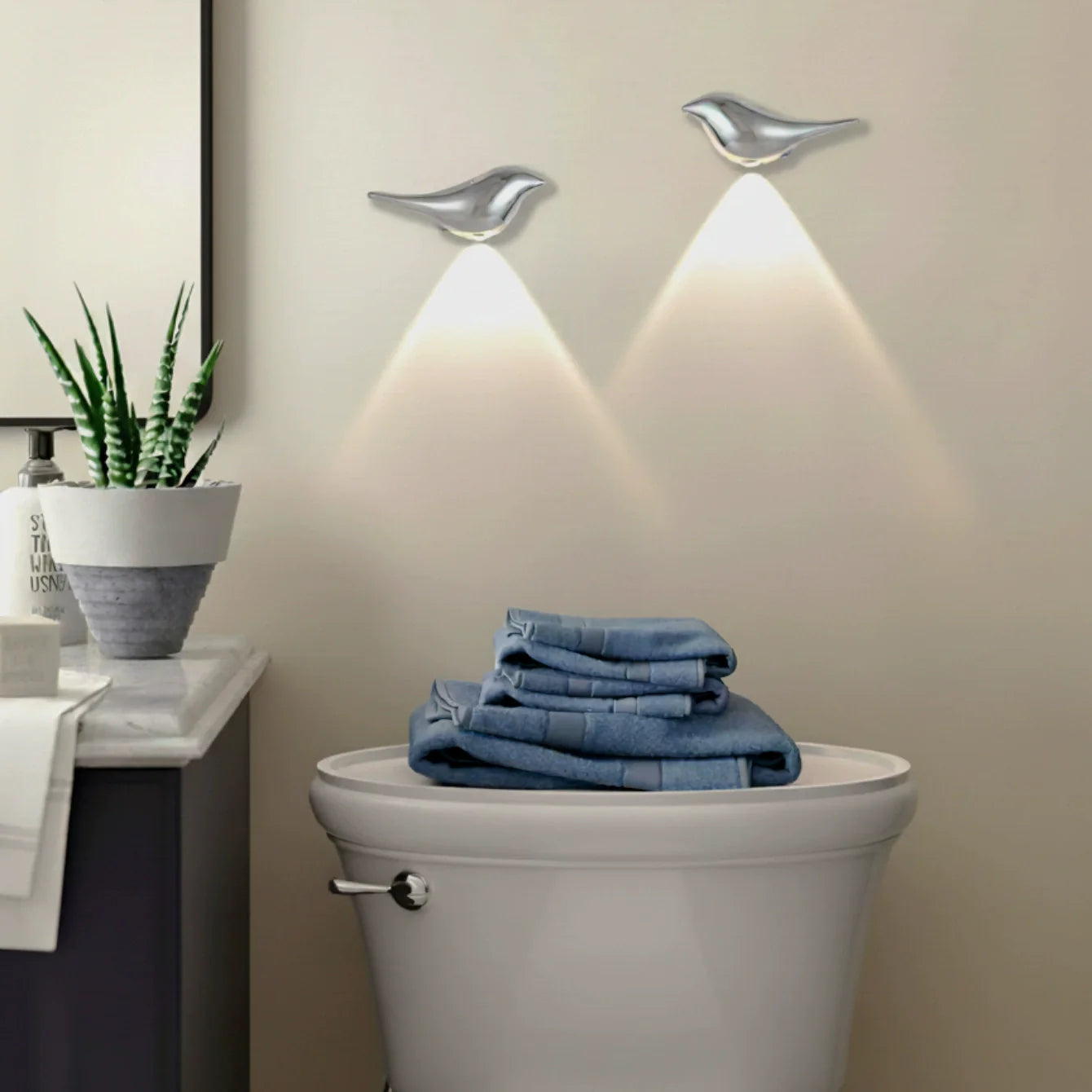 Rechargeable Magnetic RGB Motion-Sensing Wall Light