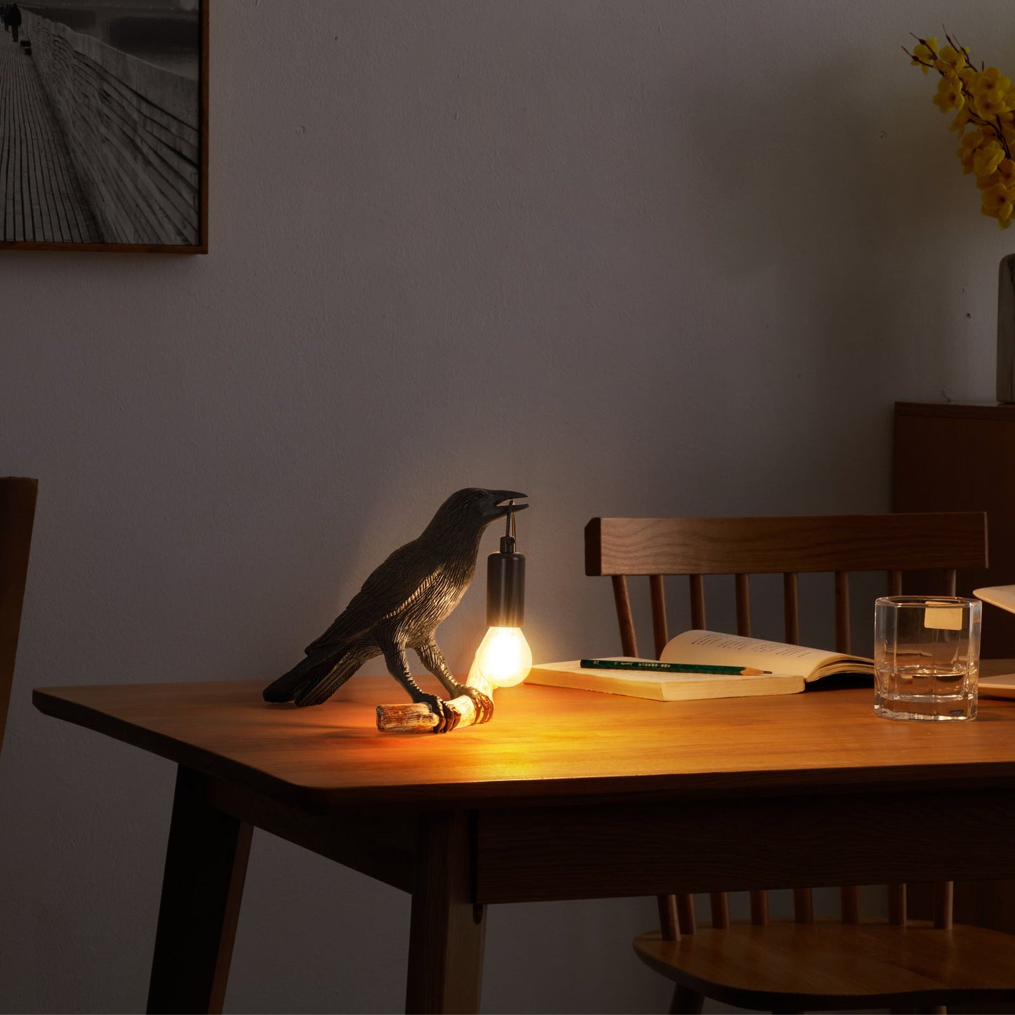 Creative Bird Table Lamp Mini Night Light