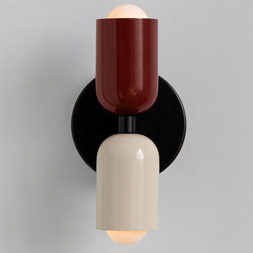Modern Metal Up Down Wall Light 9 Inch