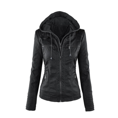 Viviana - Zip-Up Moto Jacket