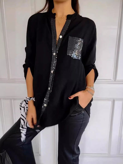 Elaine™ | Chic Glamour Top
