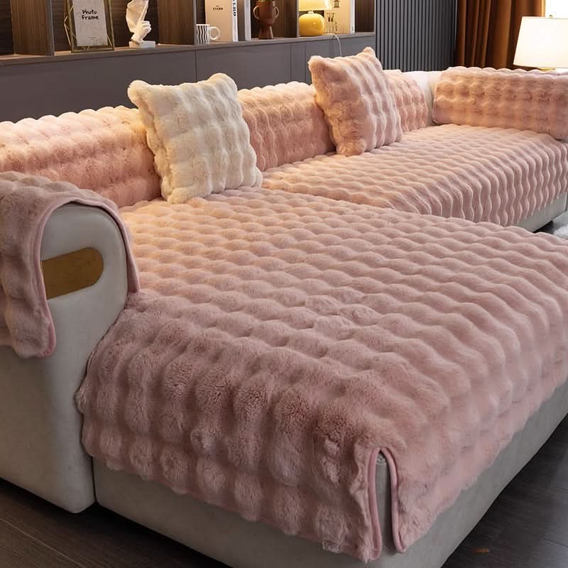 Non-Slip Sofa Cover for Pets and Families, Machine Washable