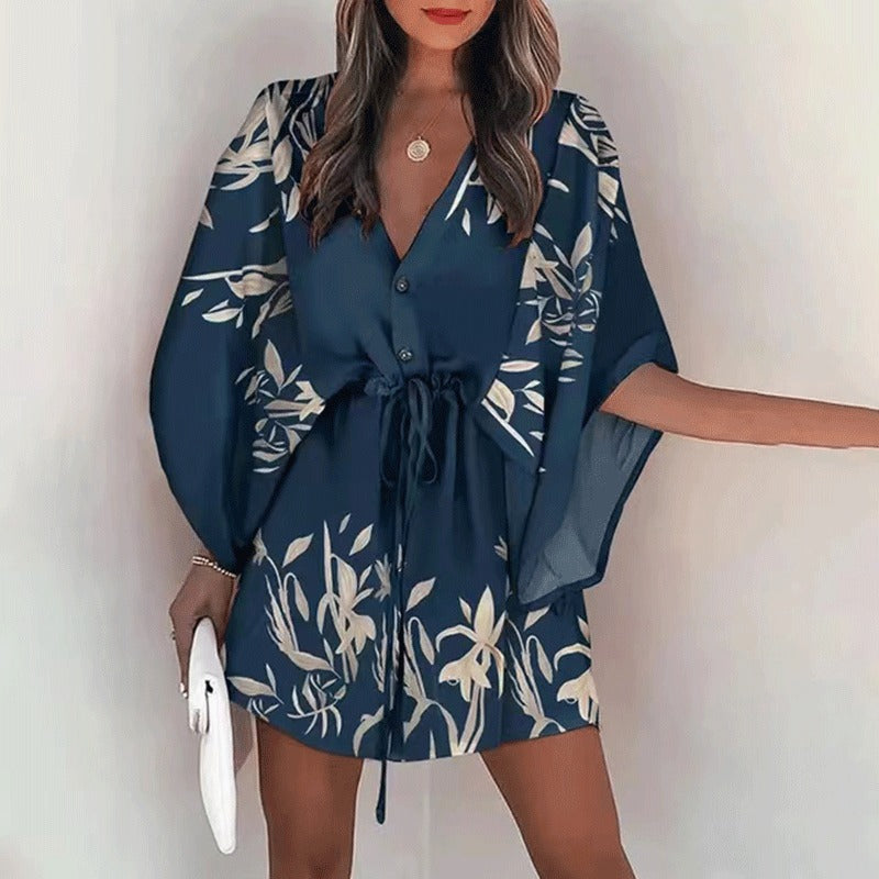 Alisha - Printed Summer Dress