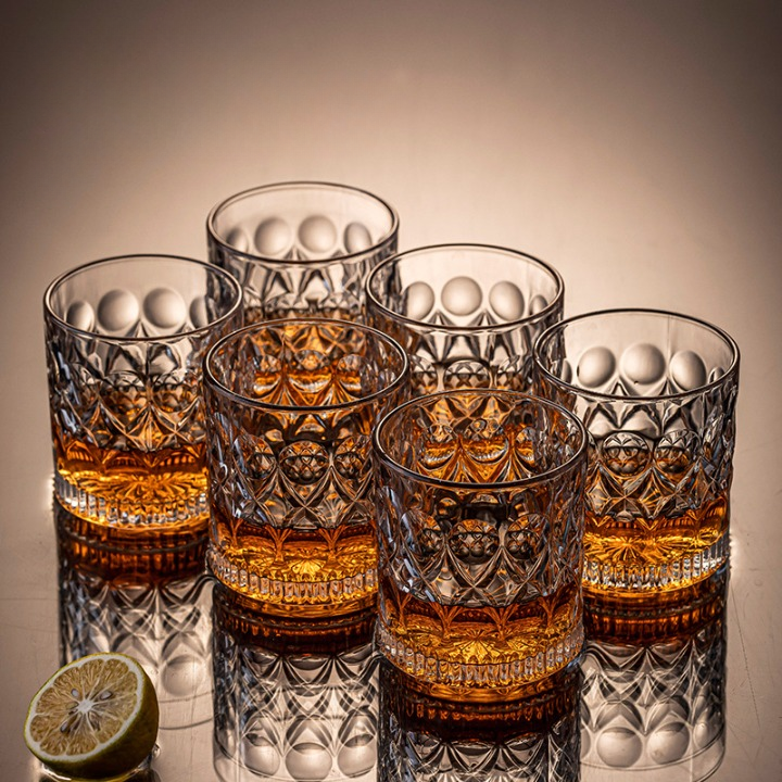 Cut Crystal Whiskey Glass for Enhanced Aroma and Luxurious Sipping