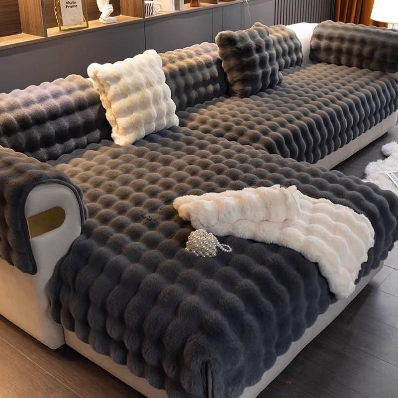 Non-Slip Sofa Cover for Pets and Families, Machine Washable