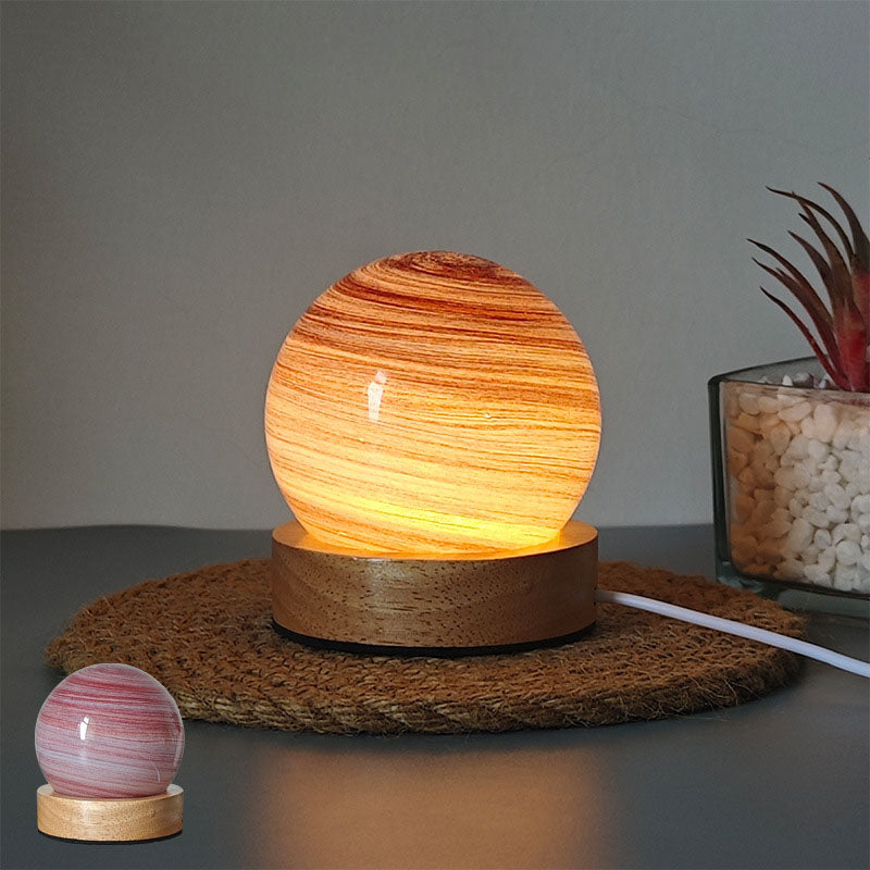 Captivating Planet Lamp with 12 Colorful Star Designs