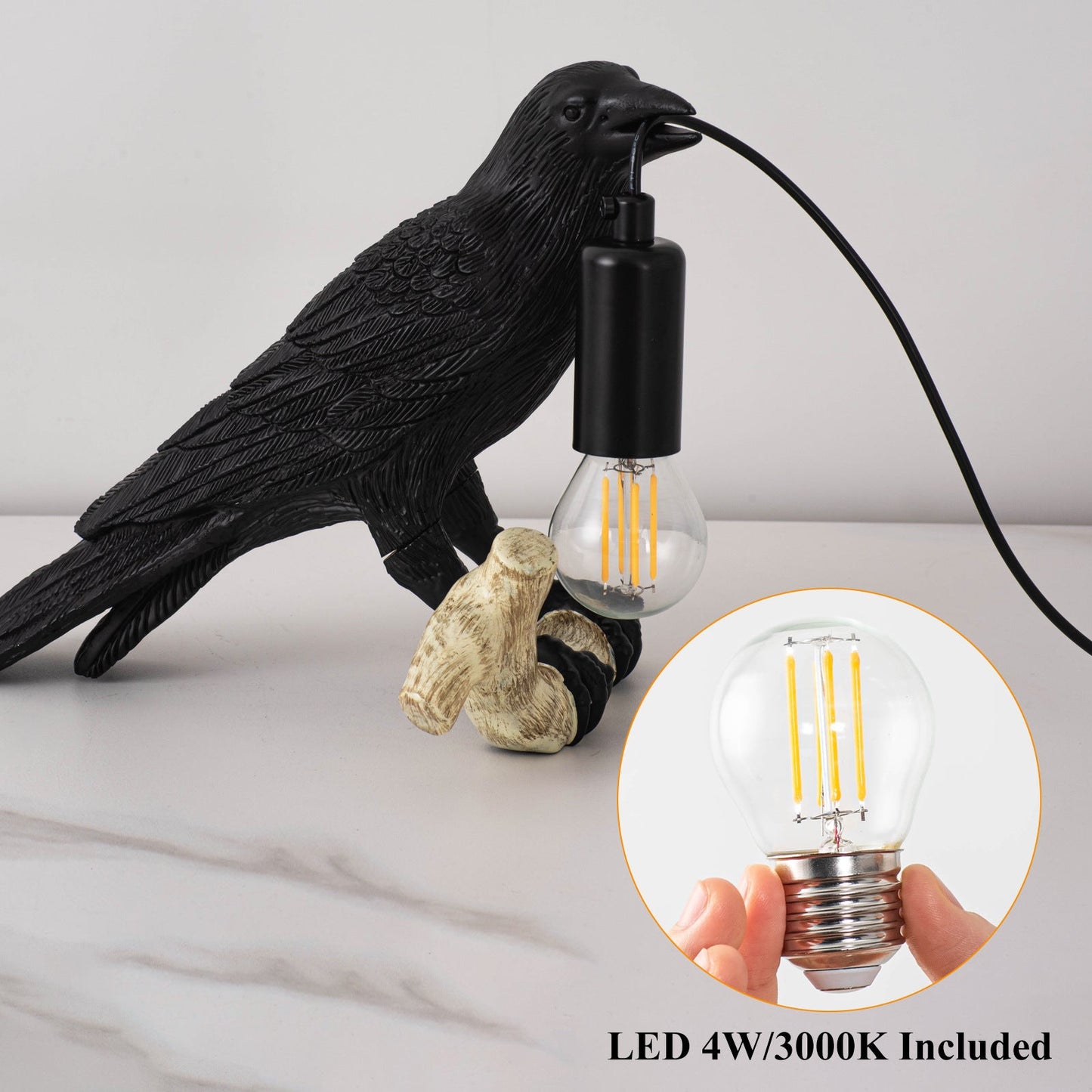 Creative Bird Table Lamp Mini Night Light