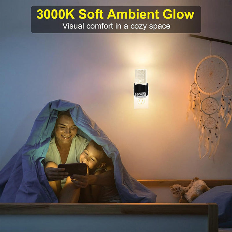 LED Motion Sensor Night Light with Stepless Dimming