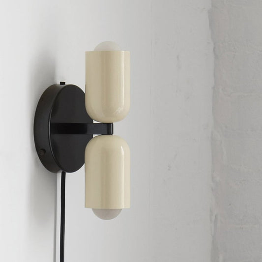 Modern Metal Up Down Wall Light 9 Inch