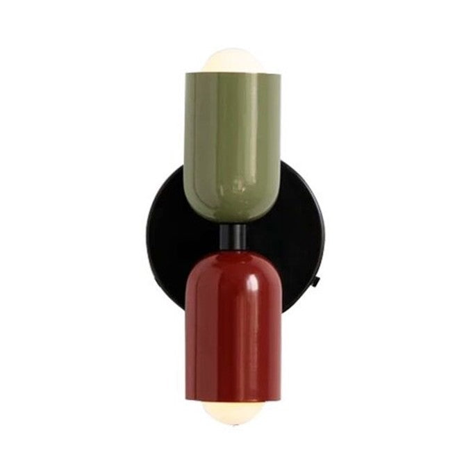 Modern Metal Up Down Wall Light 9 Inch