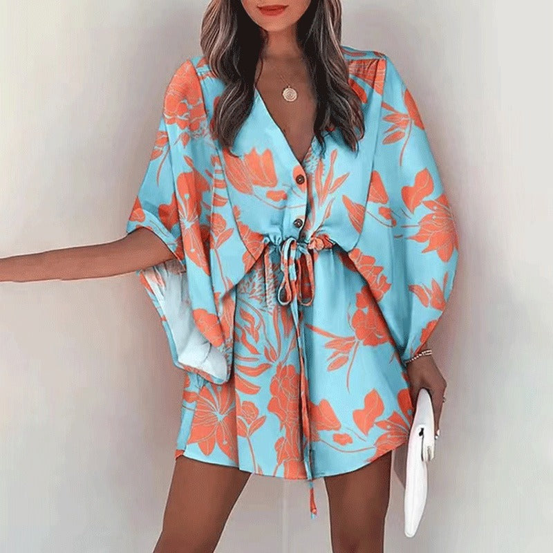 Alisha - Printed Summer Dress