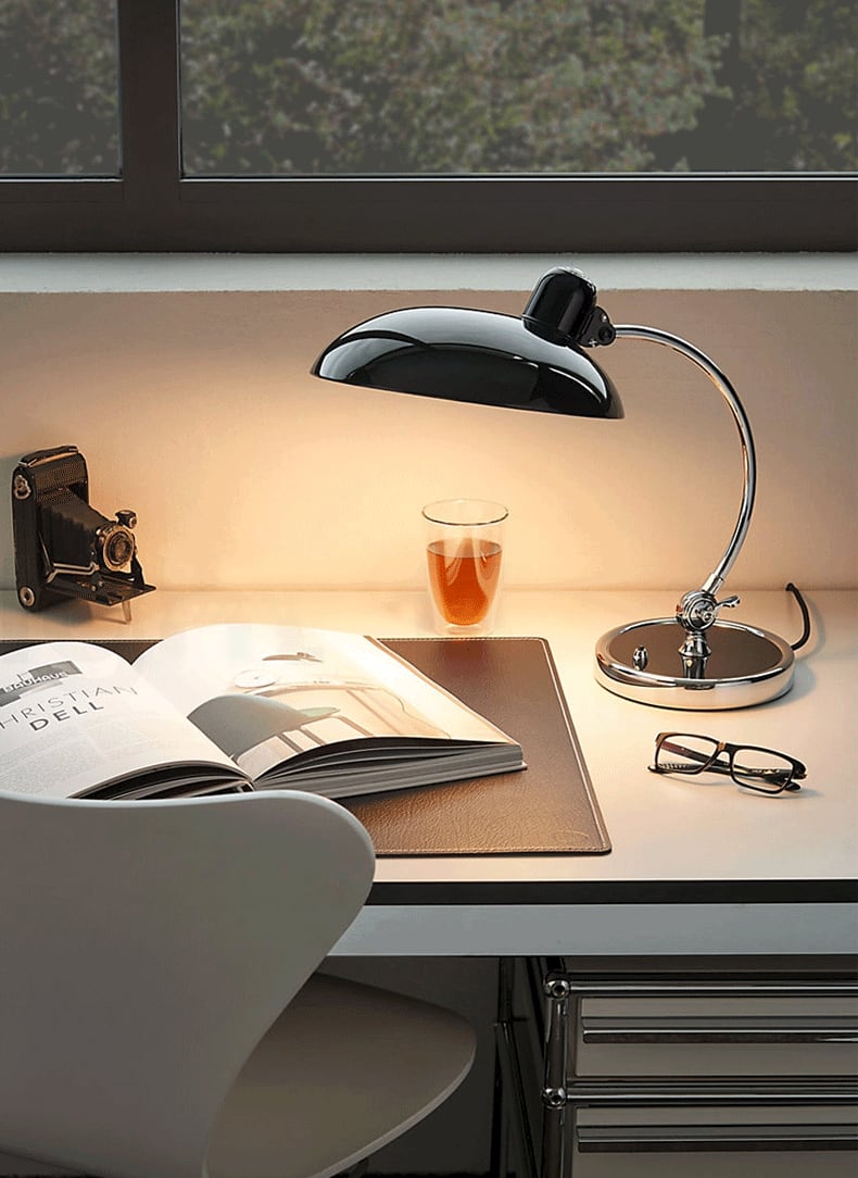 Bauhaus Style Metal Table Lamp Replica