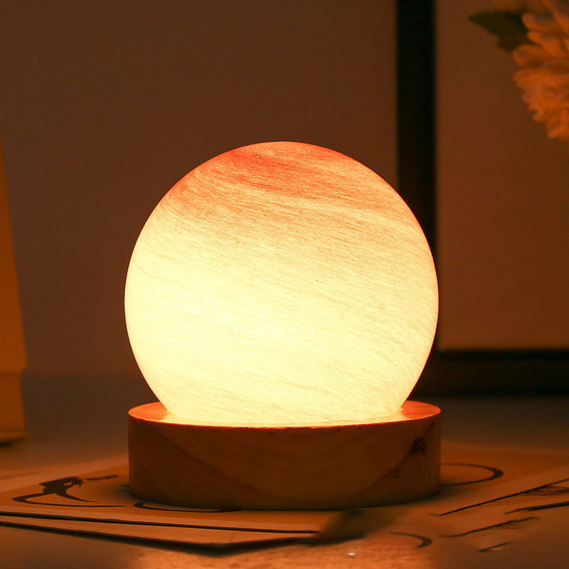 Captivating Planet Lamp with 12 Colorful Star Designs