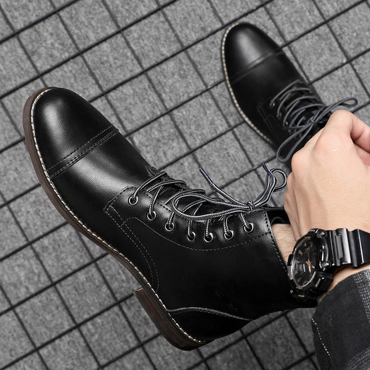 Claude | Authentic Orthopedic Leather Boots