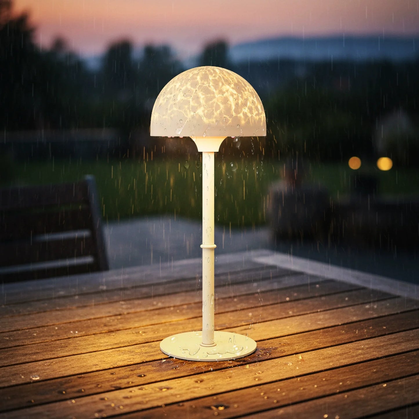 LED Remote Control Decorative Bedside Table Lamp