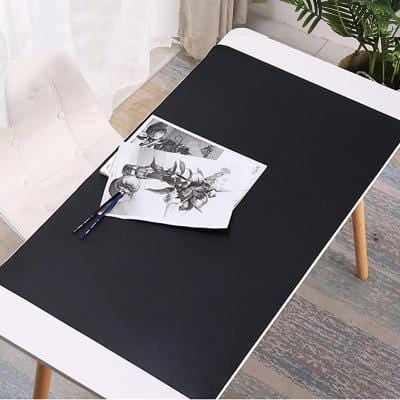 PU Leather Desk Mat - Water-Repellent Office Pad