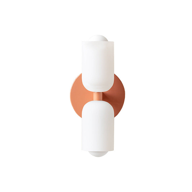 Up-Down Style Glass Wall Light, 11.8 Inch