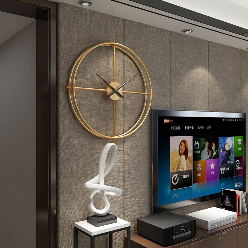 Nordic Minimalist 20-Inch Silent Wall Clock
