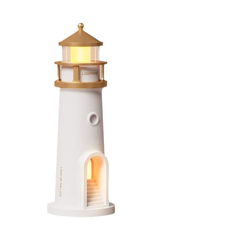 Lighthouse Projection Lamp with Bluetooth Speaker and Remote Control