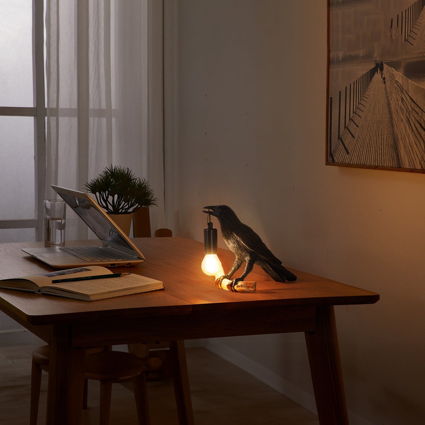 Creative Bird Table Lamp Mini Night Light