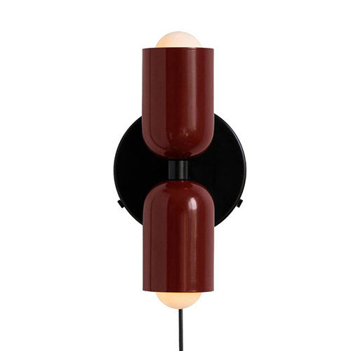 Modern Metal Up Down Wall Light 9 Inch